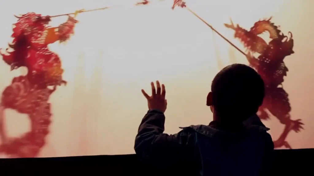 Still from the tourism promotional video A Day in Anren (2012), historic and cultural town in Chengdu, Sichuan, China