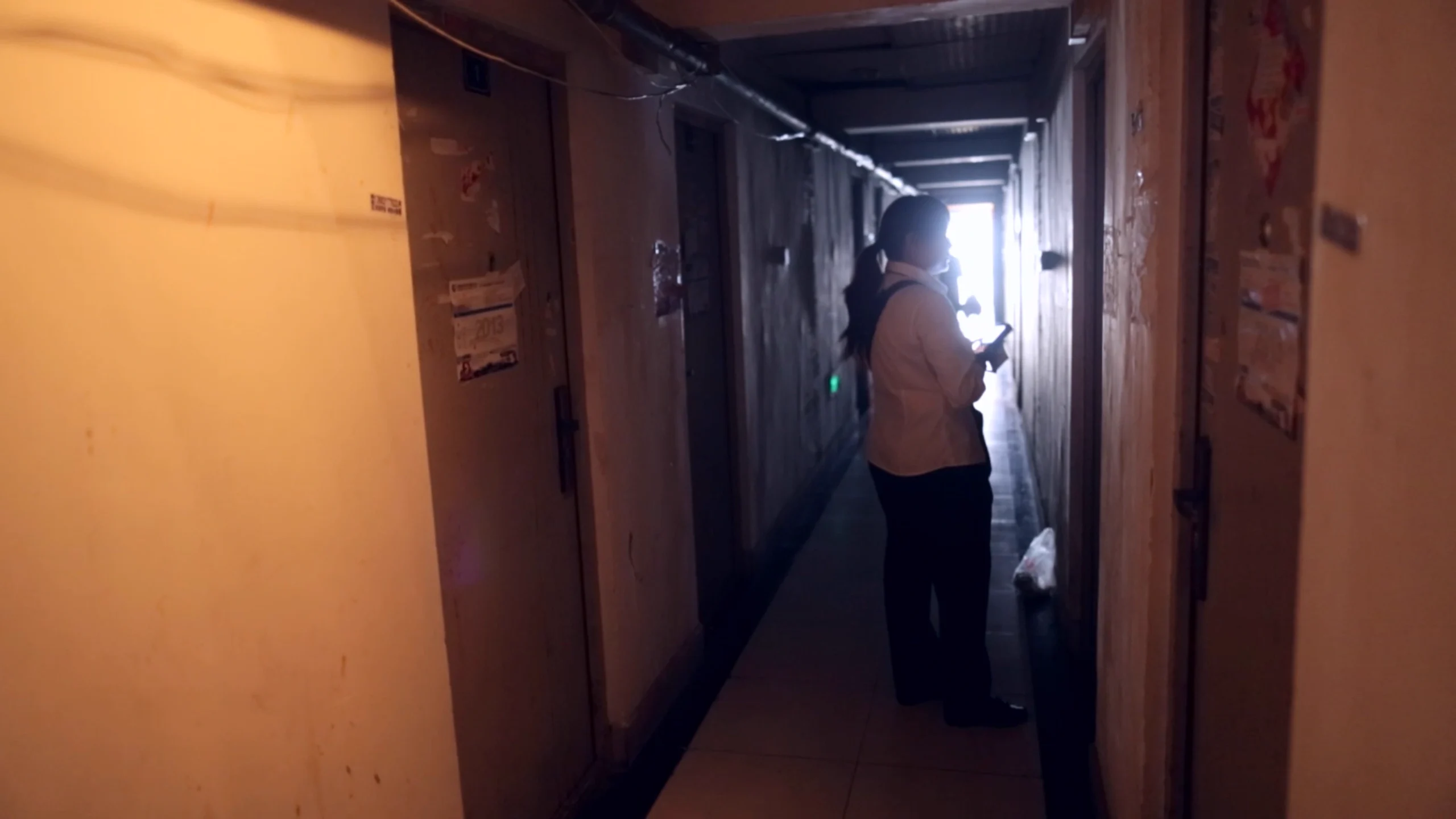 Still from the corporate tribute video for Chengdu Gas Group (2013), documenting daily work, safety inspections and emergency response in Chengdu, China