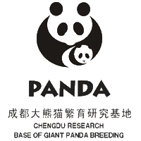 Logo del Chengdu Research Base of Giant Panda Breeding, centro de investigación y conservación del panda gigante