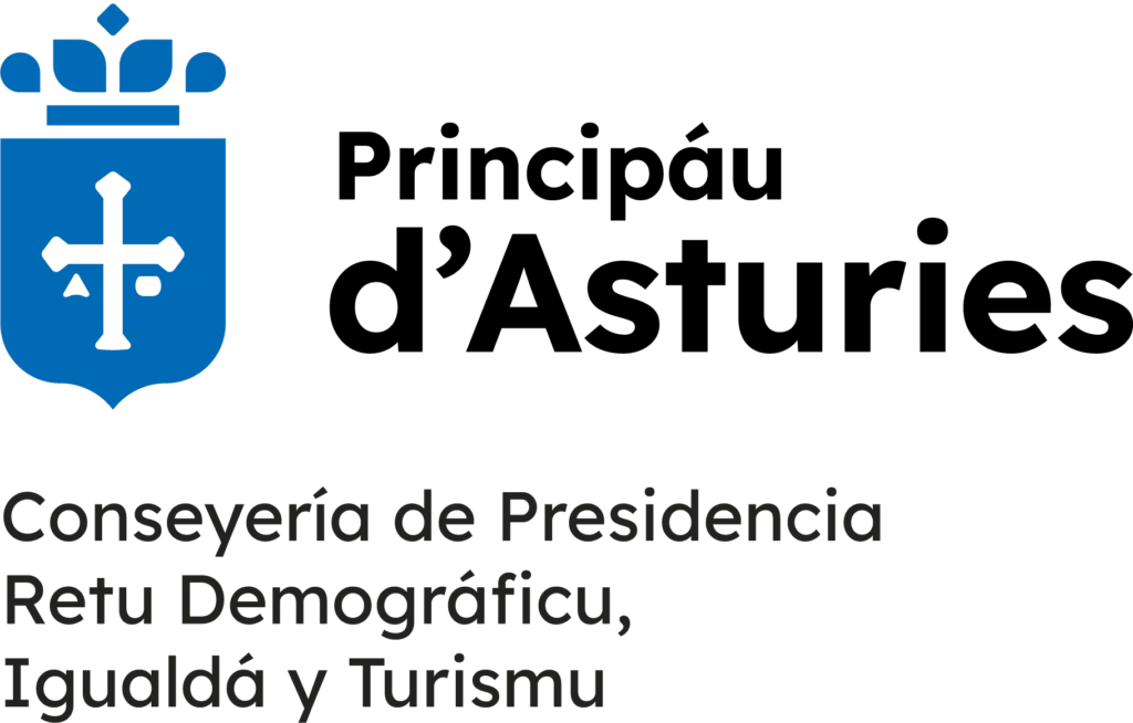 Government of the Principality of Asturias logo, institutional supporter of the Alquila Ho! campaign