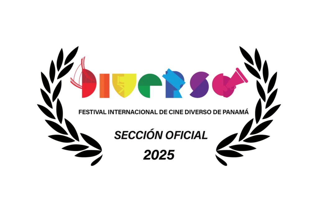 Official Selection laurel for the short film “IUS of Time” at the 10th Diverso Panama GLBT Film Festival, held in Panama in 2025.