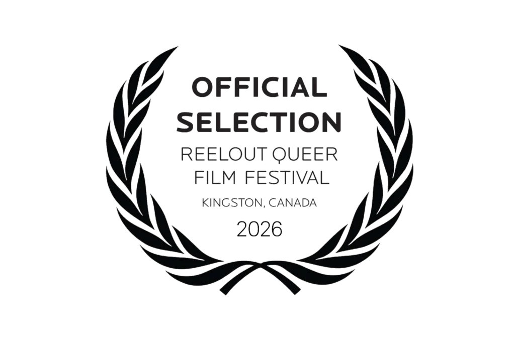 Official Selection laurels for IUS of Time at the 27th ReelOut Queer Film Festival, Kingston, Canada (2026)