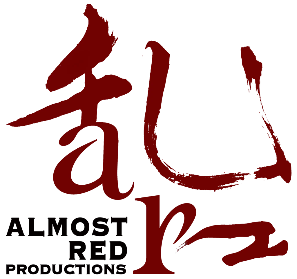 Almost Red Productions official logo with transparent background 2000px