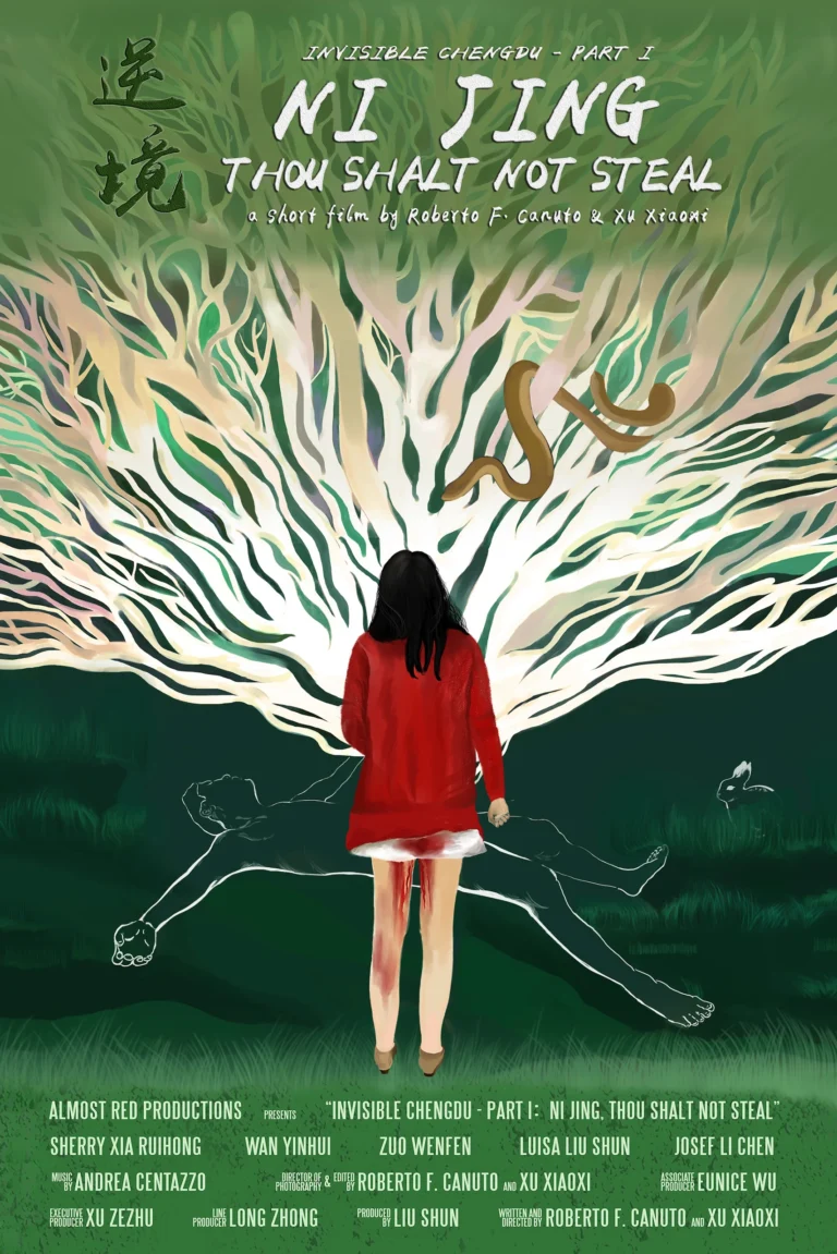 Ni Jing — Thou Shalt Not Steal film poster, LGBTQ+ drama short from the Invisible Chengdu trilogy