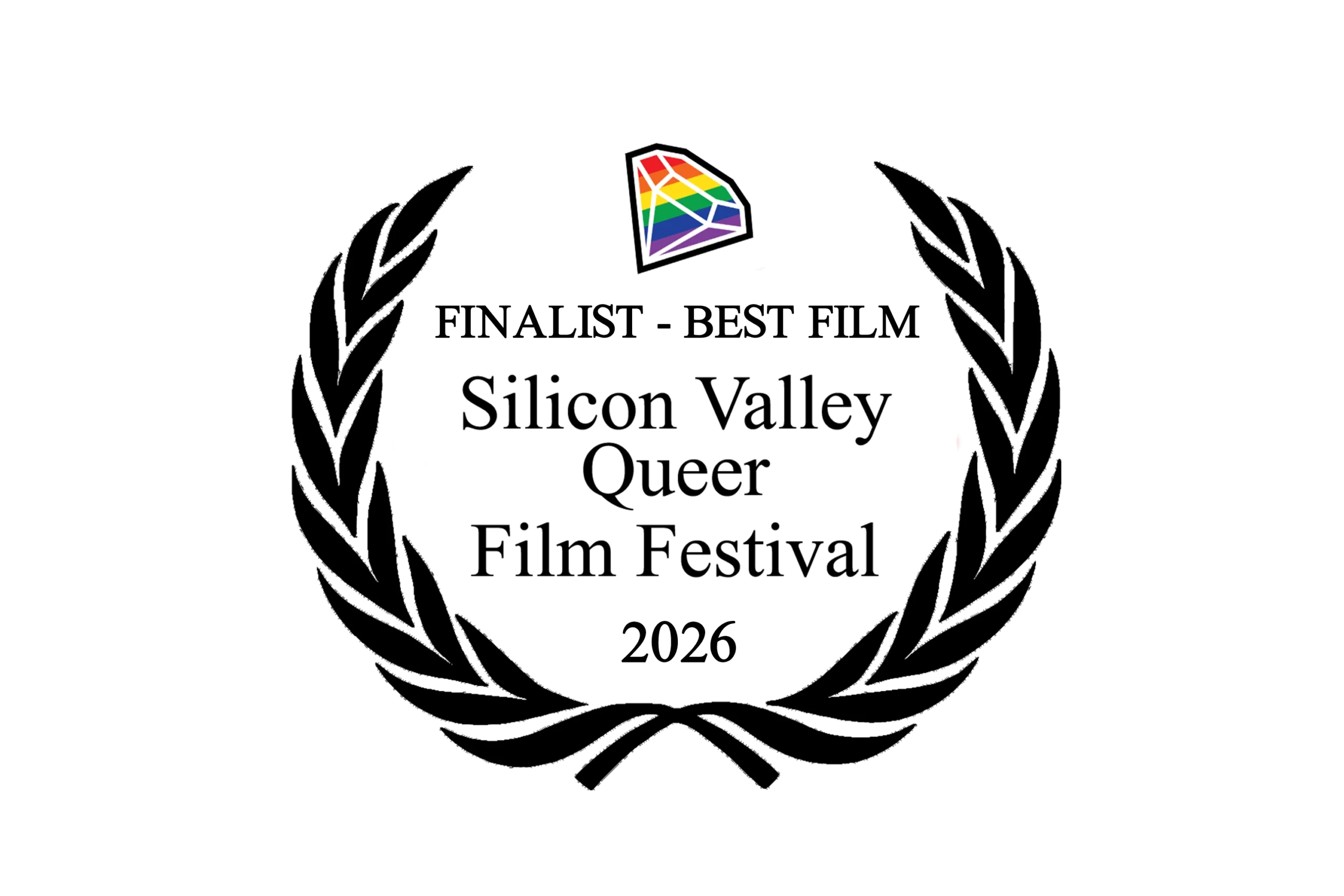 Finalist laurel for Best Film awarded to the short film “IUS of Time” at the 4th Silicon Valley Queer Film Festival, United States, 2026.