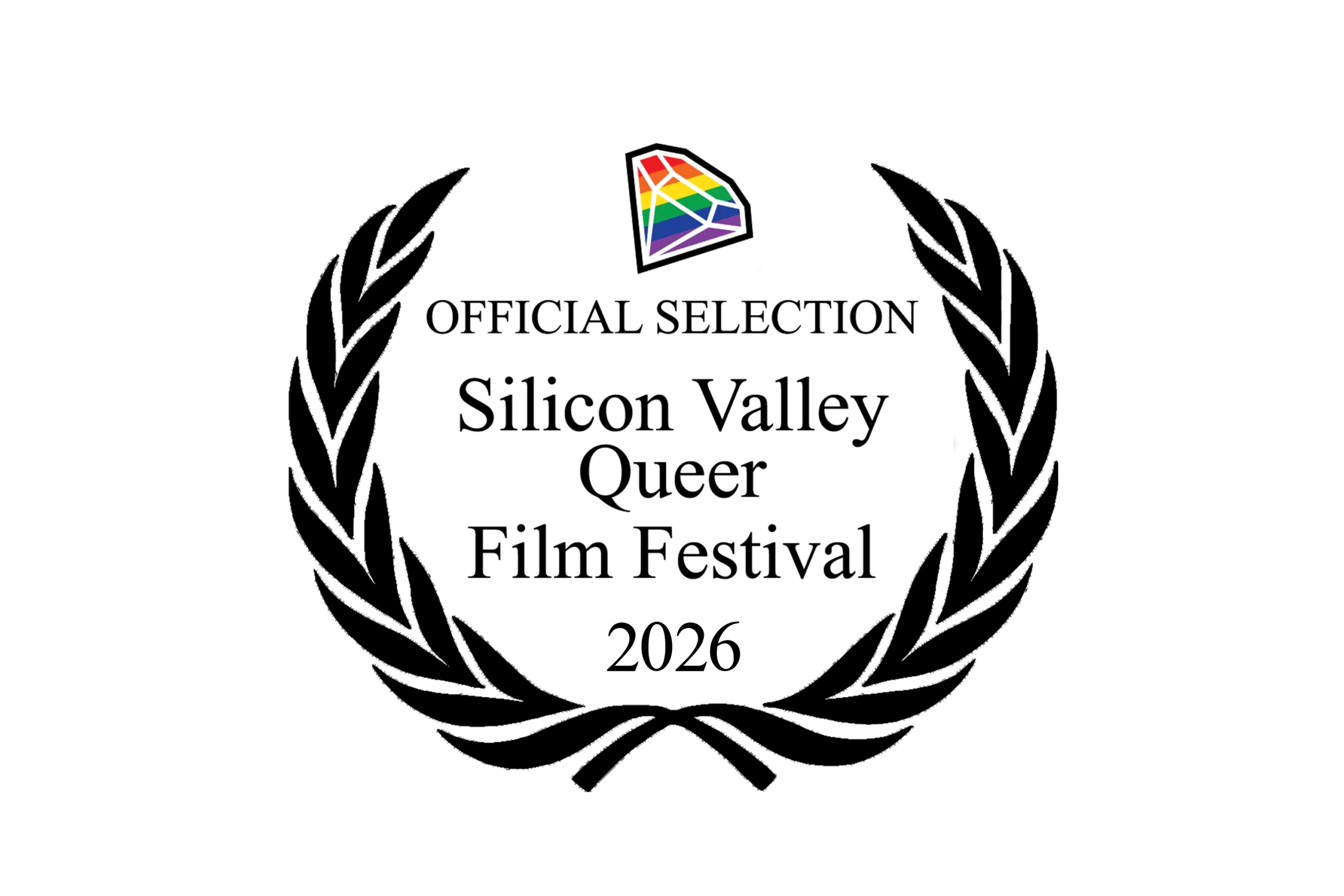 Official Selection laurel for the short film “IUS of Time” at the 4th Silicon Valley Queer Film Festival, United States, 2026.