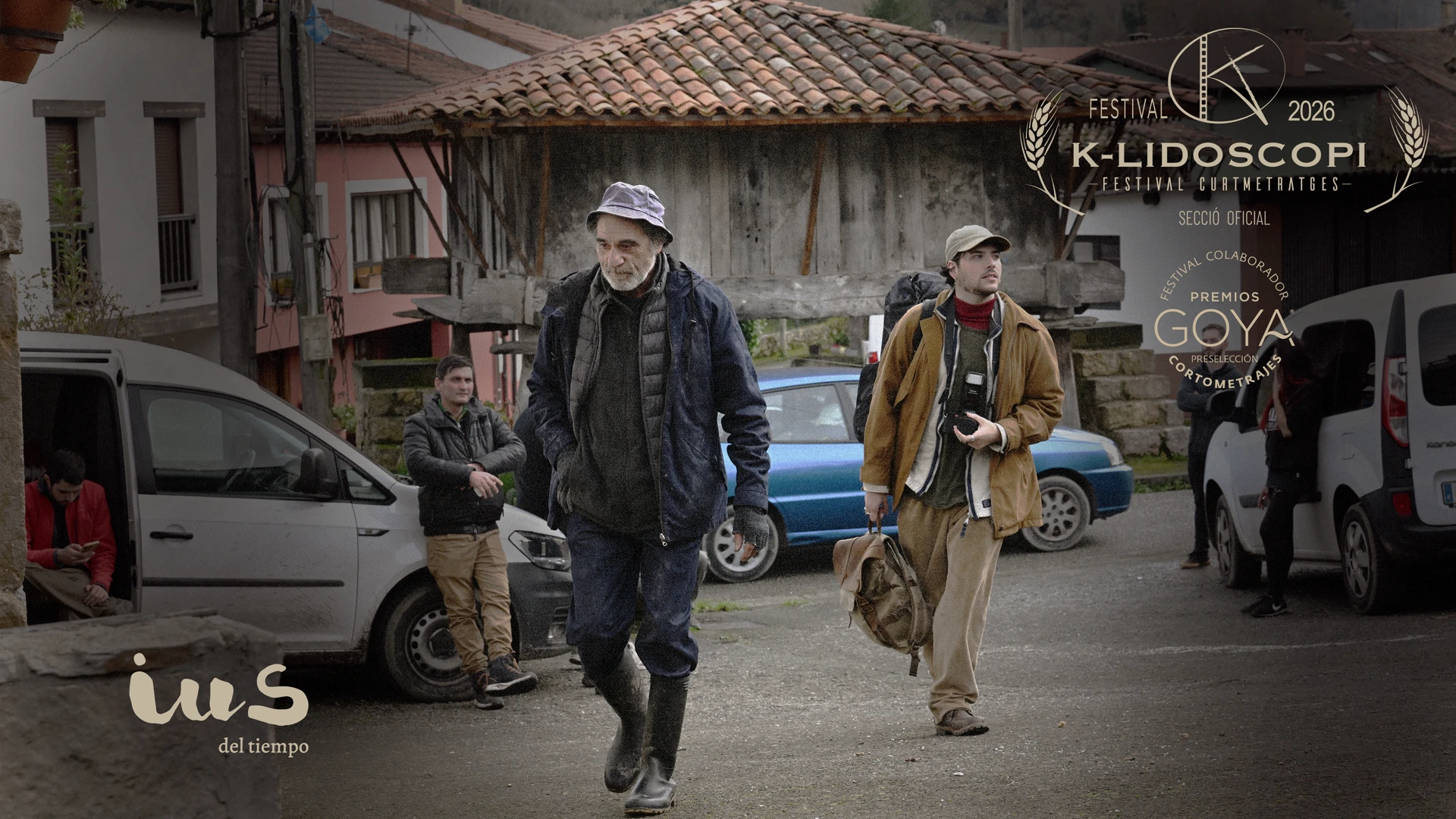 Behind the scenes of IUS of Time (IUS del tiempo) with Manuel Pizarro in an Asturian village; laurels of the 15th K-Lidoscopi (Official Selection and Goya-qualifying)