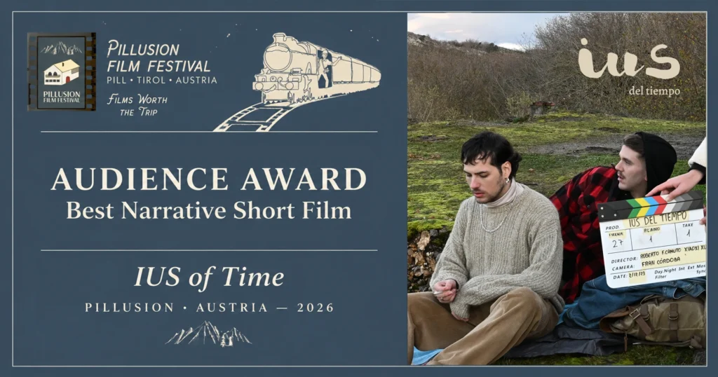 IUS of Time Wins the Audience Award for Best Narrative Short Film at the 5th Pillusion Film Festival in Austria