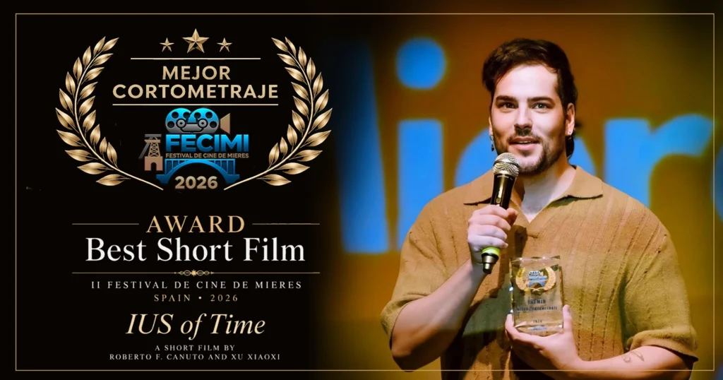 IUS of Time Wins Best Short Film at the Mieres Film Festival (FECIMI 2026)